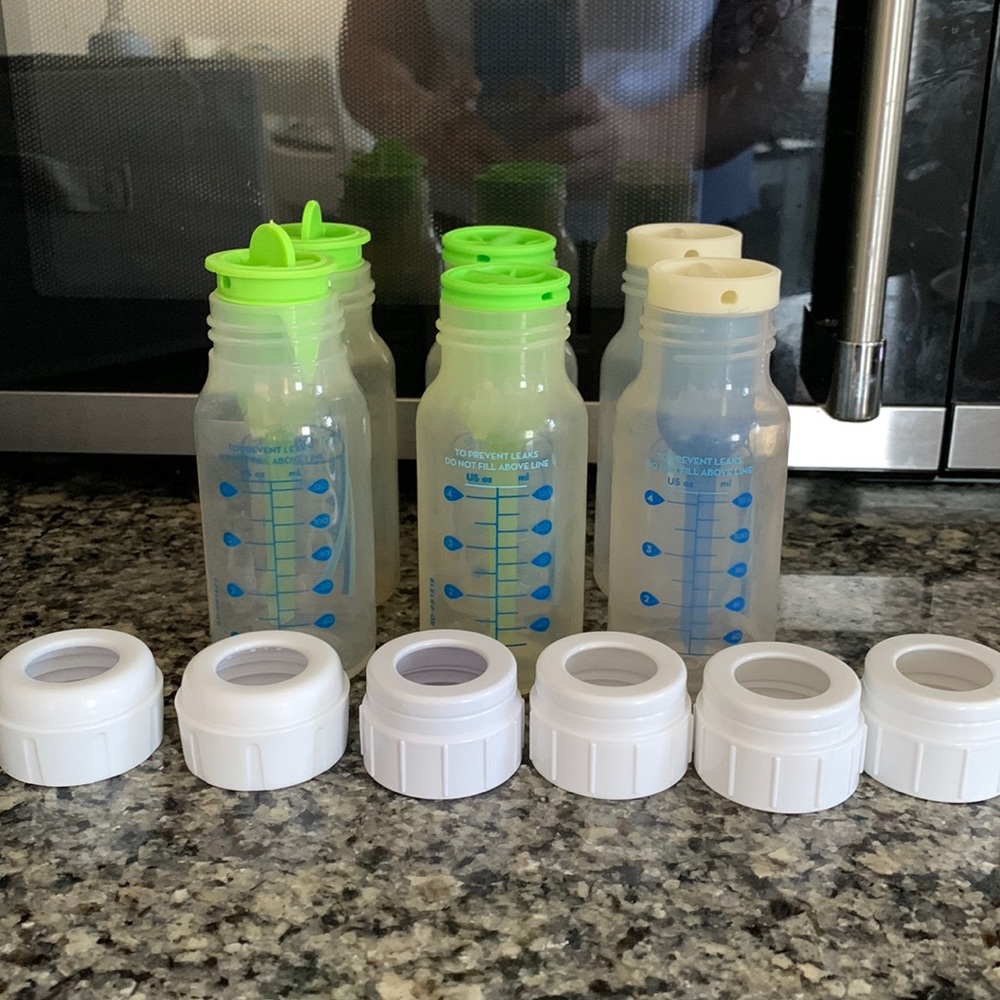 Set of 6 Dr. Brown 4oz bottles
